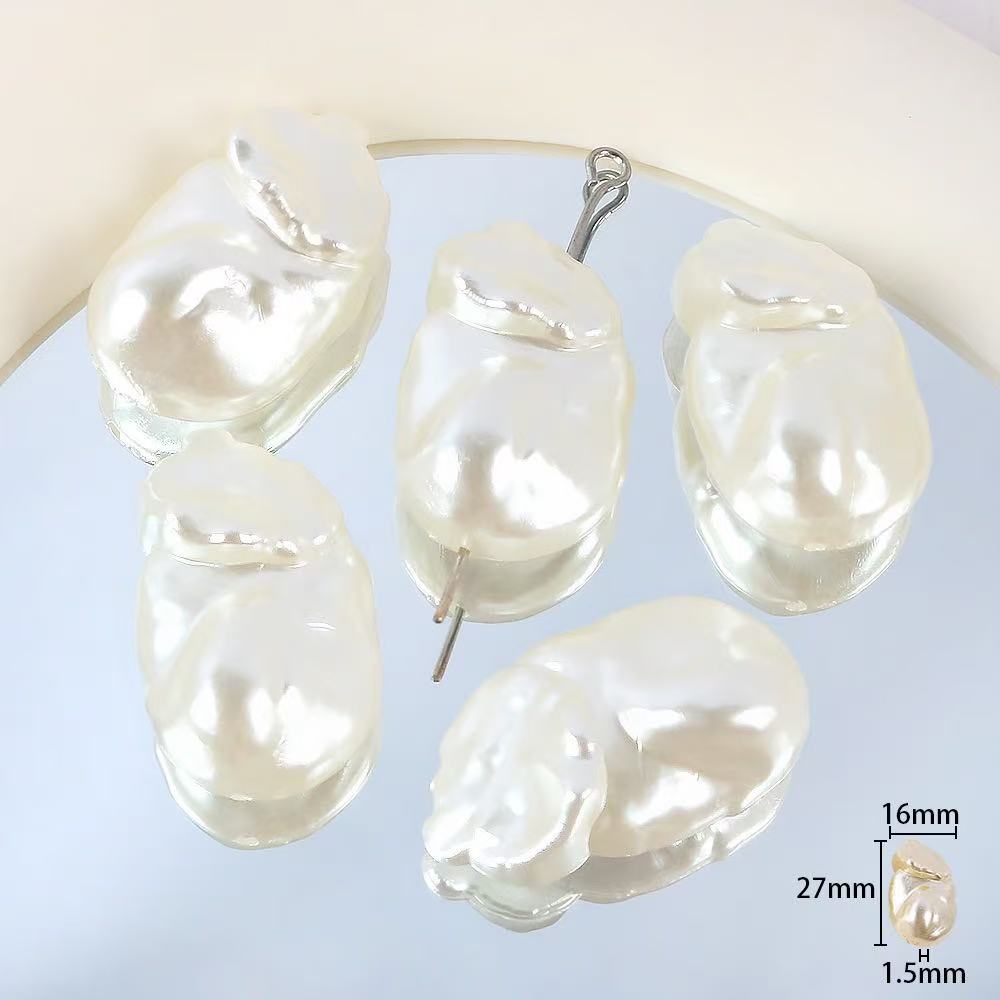 Lu's ABS Baroque Imitation Pearl Irregular Shaped Pearls