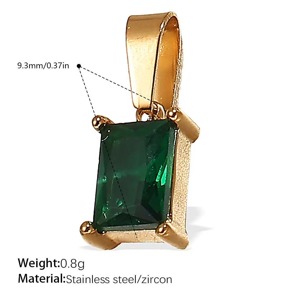 Lu's DIY Multi-Style Charm Stainless Steel Plated With 18k Gold