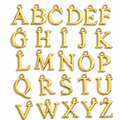 Lu's 26pcs Gold Alloy Alphabet Charms A–Z for DIY Jewelry