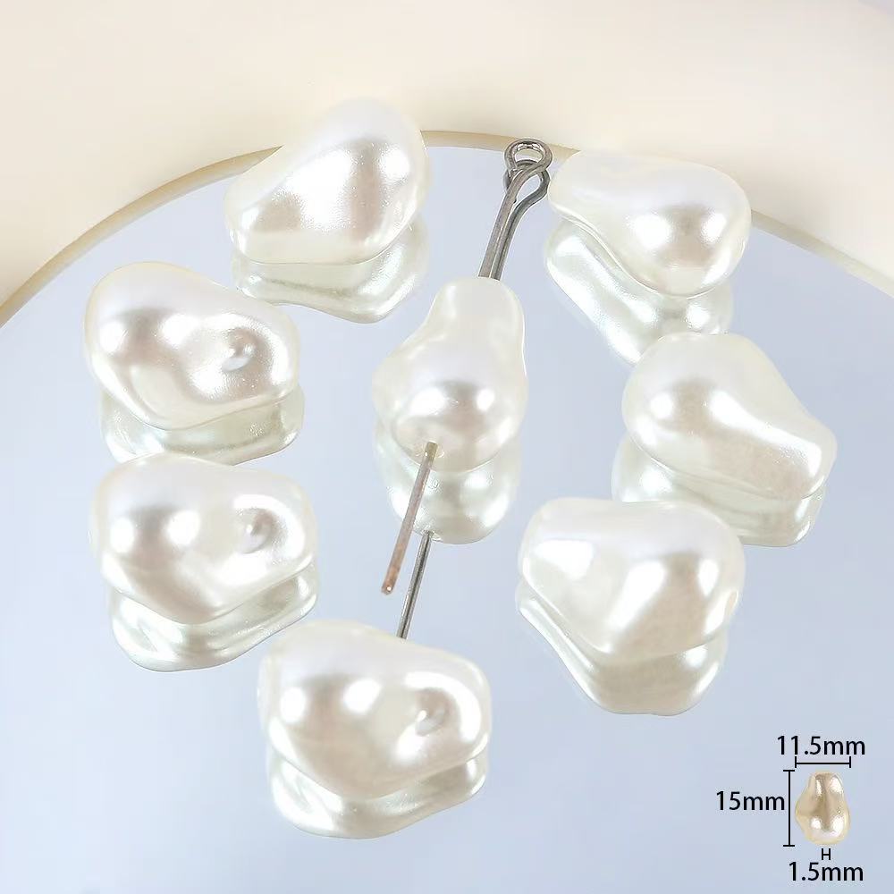 Lu's ABS Baroque Imitation Pearl Irregular Shaped Pearls