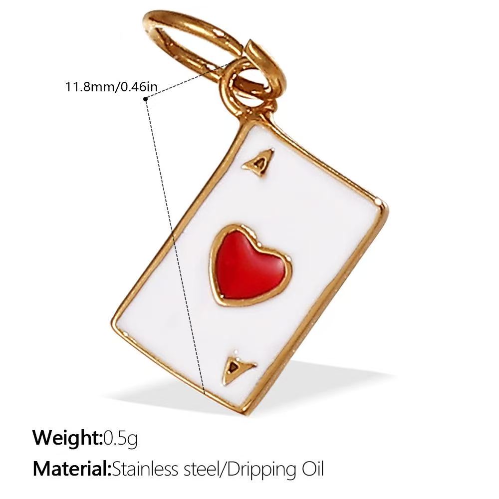 Lu's DIY Multi-Style Charm Stainless Steel Plated With 18k Gold