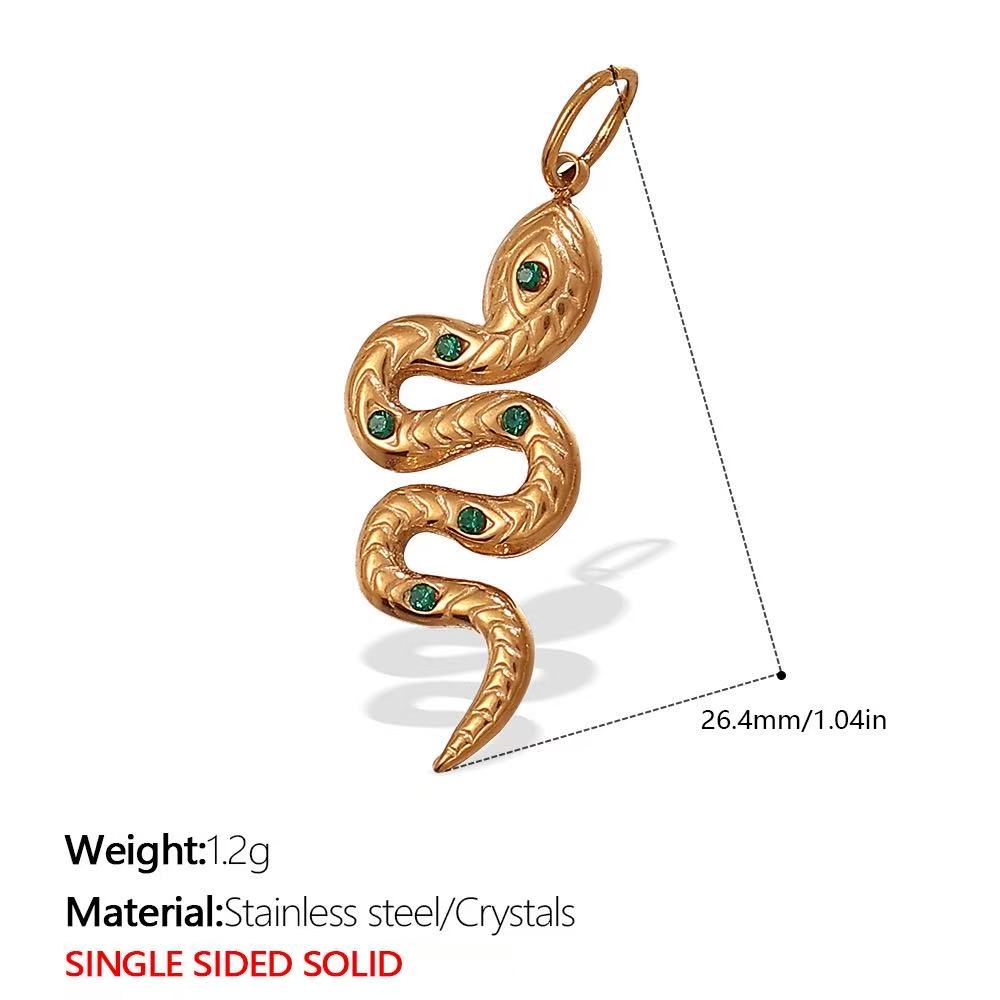 Lu's DIY Multi-Style Charm Stainless Steel Plated With 18k Gold