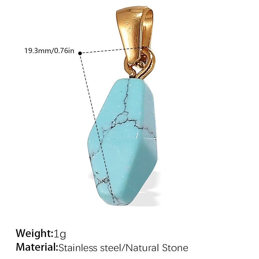 Lu's DIY Multi-Style Charm Stainless Steel Plated With 18k Gold