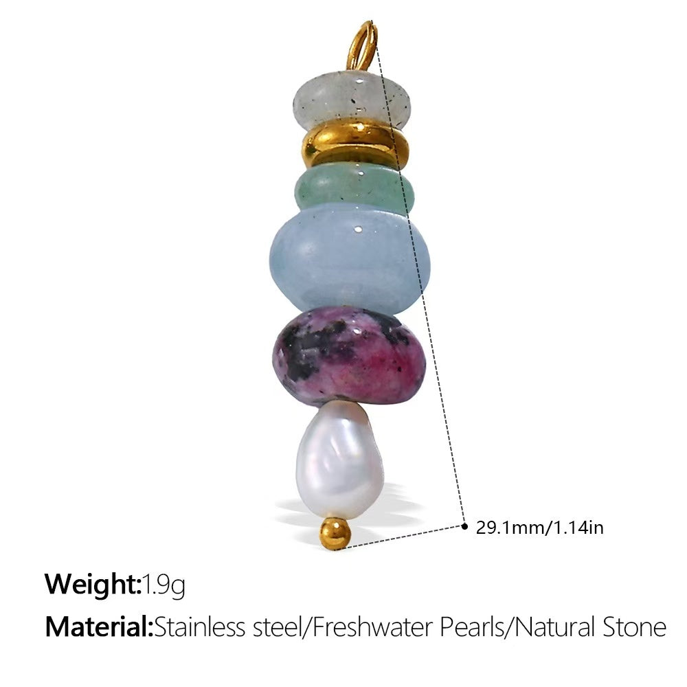 Lu's DIY Multi-Style Charm Stainless Steel Plated With 18k Gold