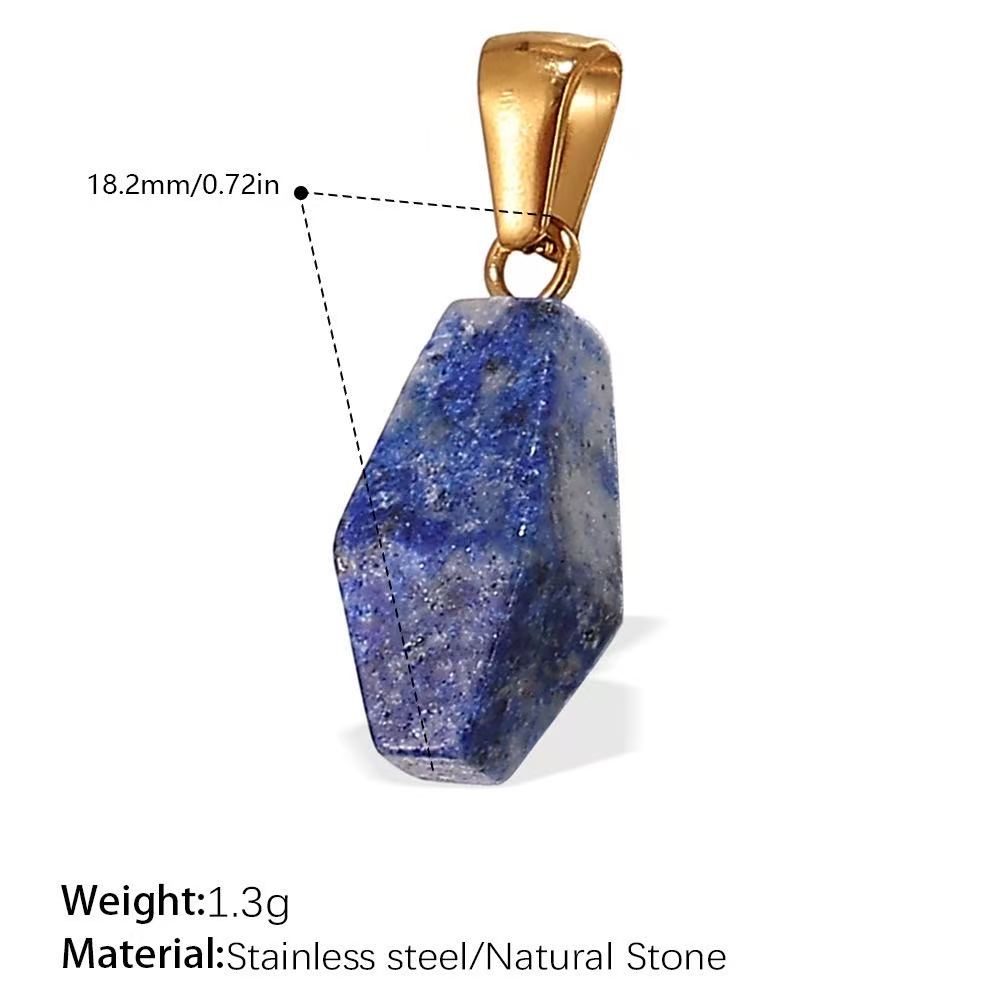 Lu's DIY Multi-Style Charm Stainless Steel Plated With 18k Gold