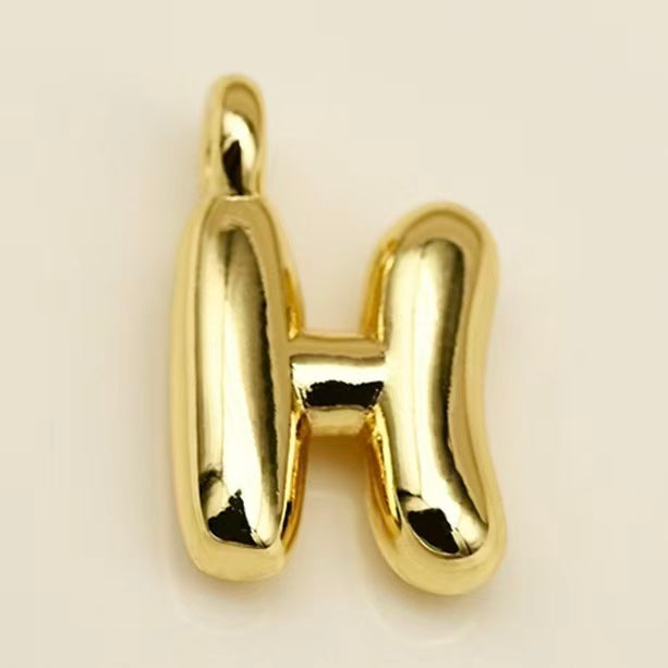Lu's Stainless Steel A-Z Gold Color