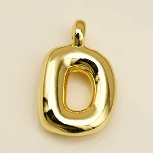 Lu's Stainless Steel A-Z Gold Color