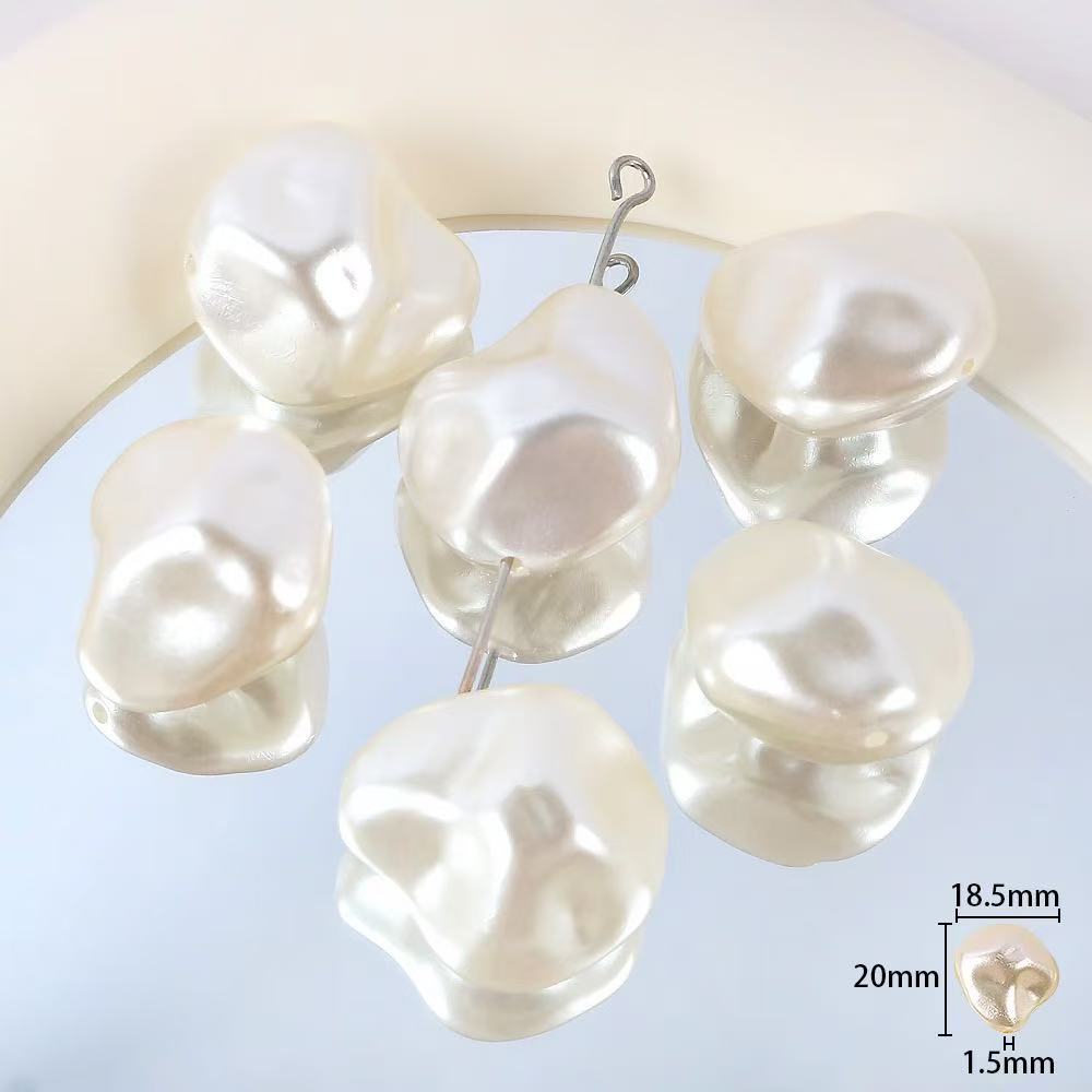Lu's ABS Baroque Imitation Pearl Irregular Shaped Pearls