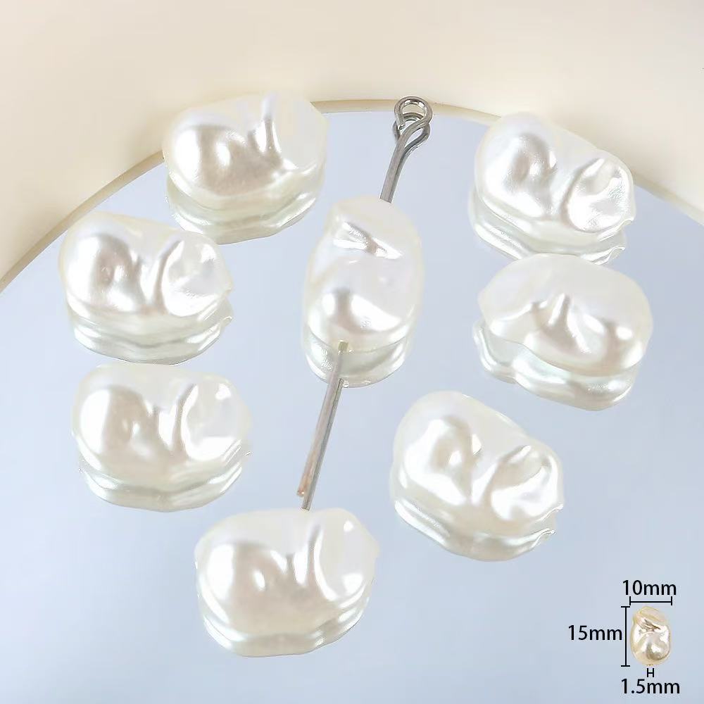 Lu's ABS Baroque Imitation Pearl Irregular Shaped Pearls