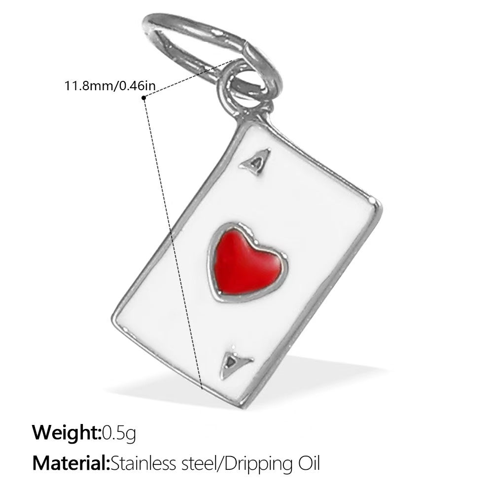 Lu's DIY Multi-Style Charm Stainless Steel Plated With 18k Gold