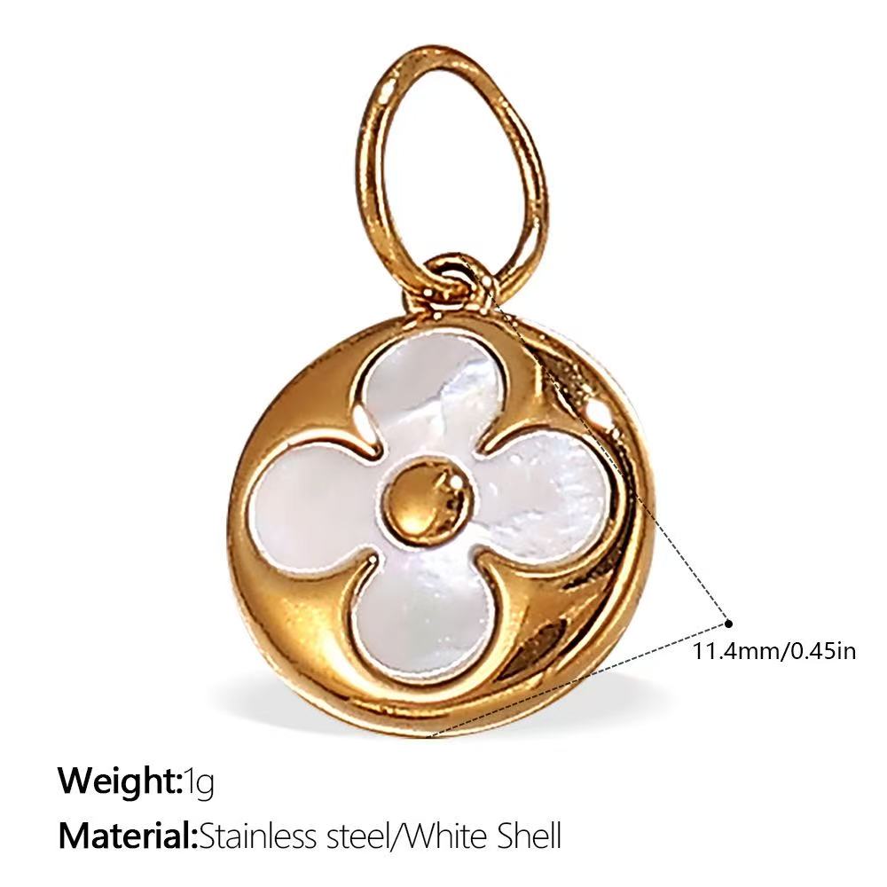 Lu's DIY Multi-Style Charm Stainless Steel Plated With 18k Gold