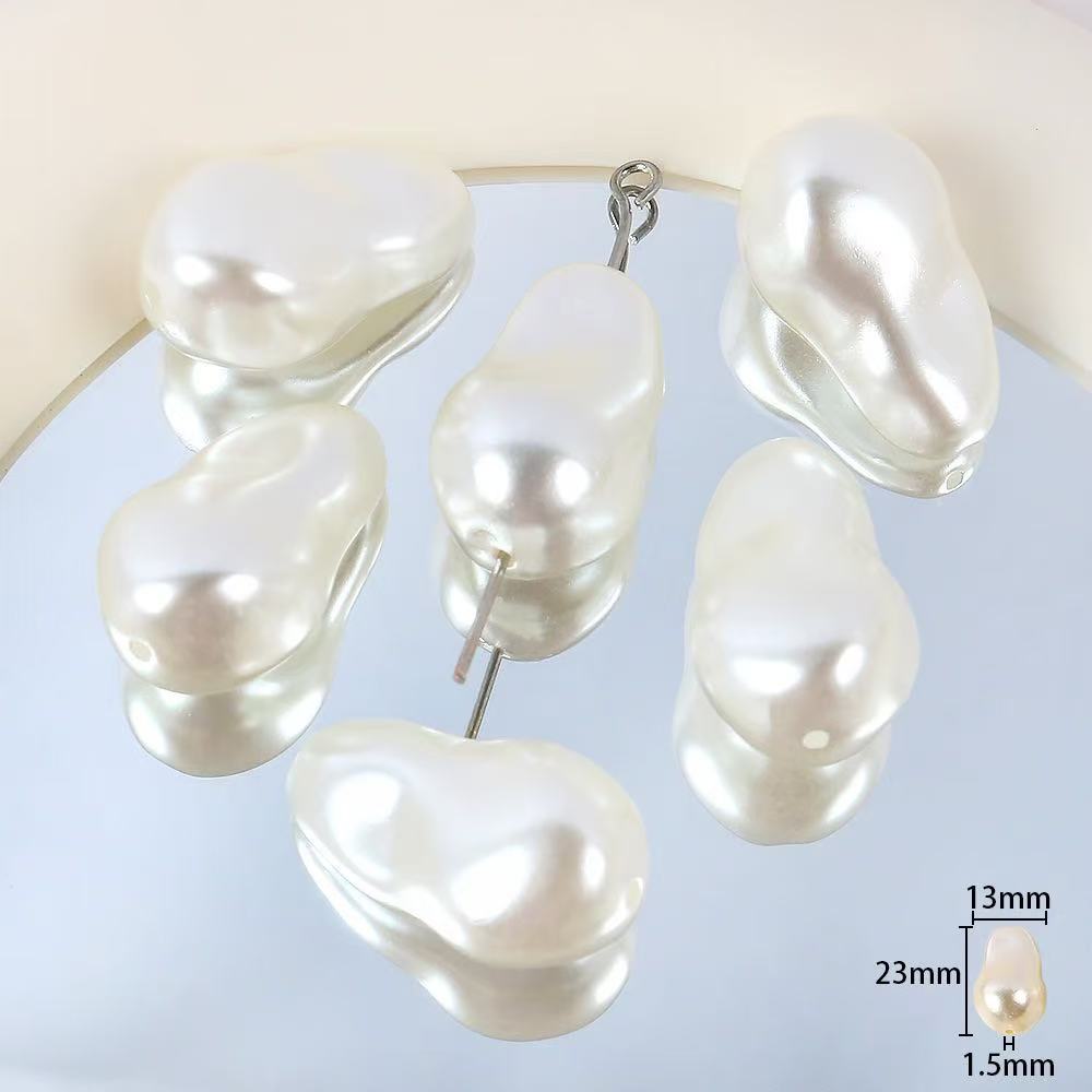 Lu's ABS Baroque Imitation Pearl Irregular Shaped Pearls