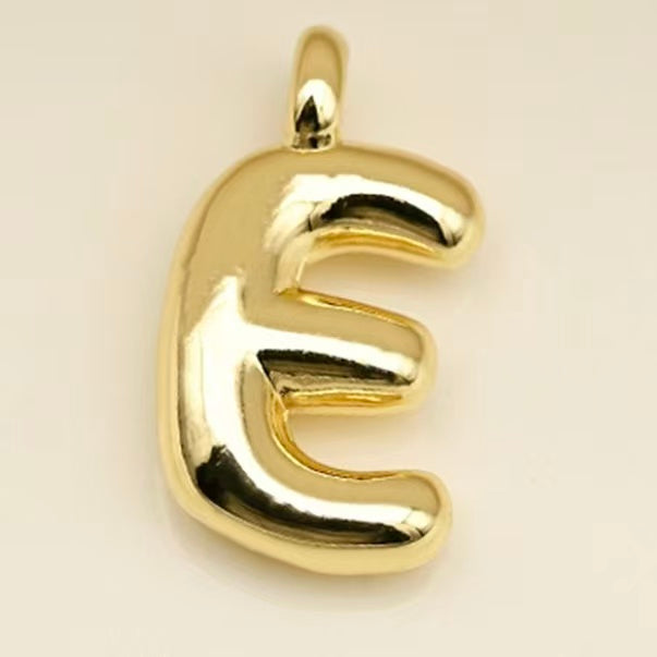 Lu's Stainless Steel A-Z Gold Color