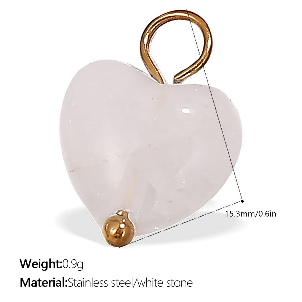 Lu's DIY Multi-Style Charm Stainless Steel Plated With 18k Gold