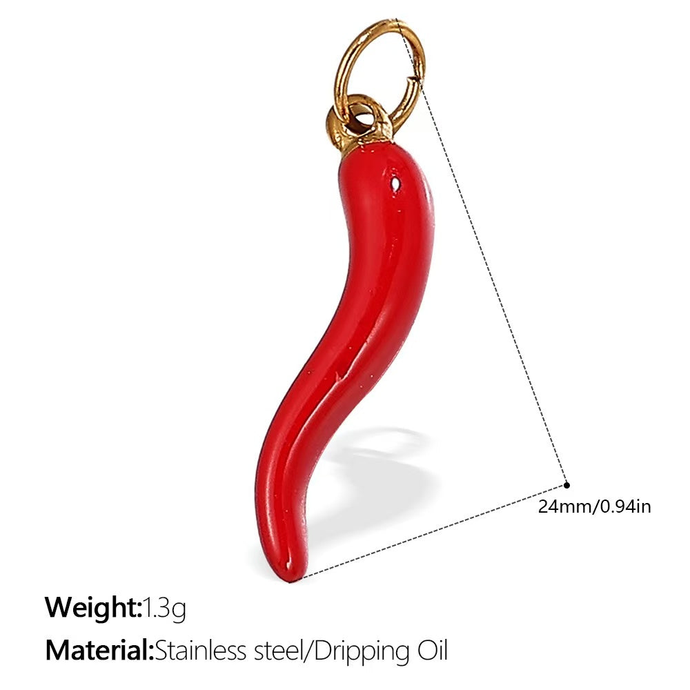 Lu's DIY Multi-Style Charm Stainless Steel Plated With 18k Gold