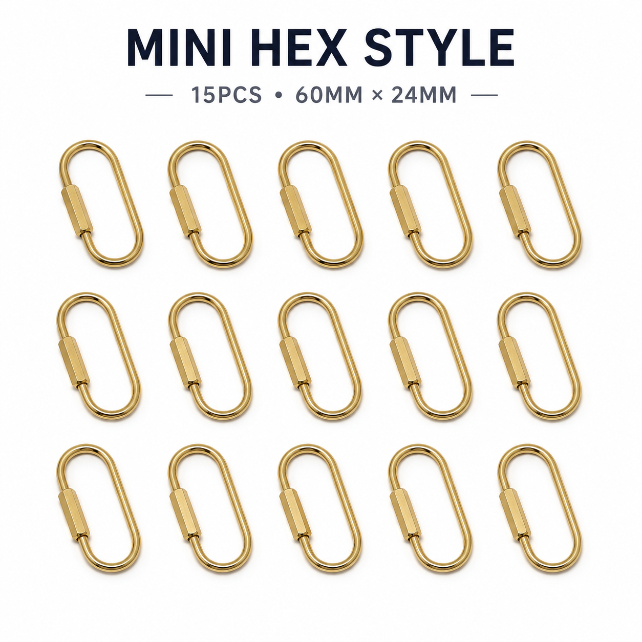 Lu's Bulk Carabiners Bag Charm Key Ring Sale price
