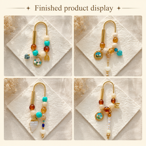 Lu's 100pcs Acrylic Ice-Transparent Irregular Beads