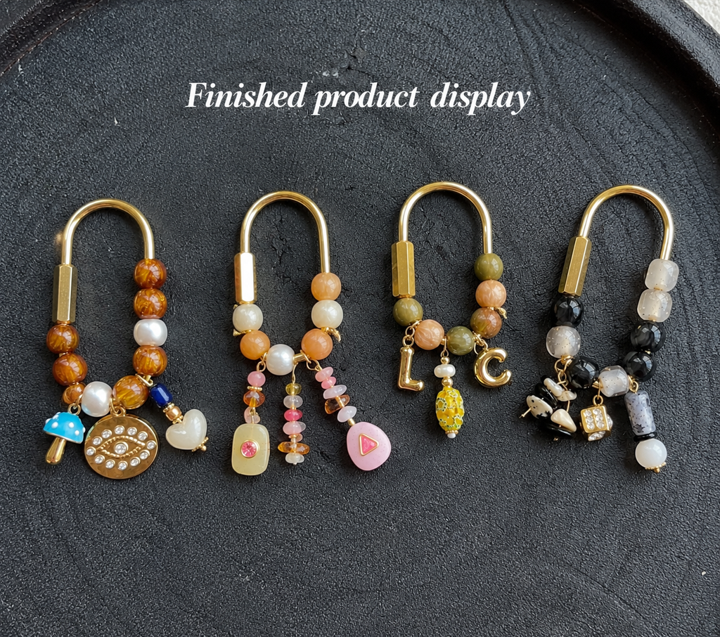 Lu’s 100pcs Glazed Resin Loose Beads