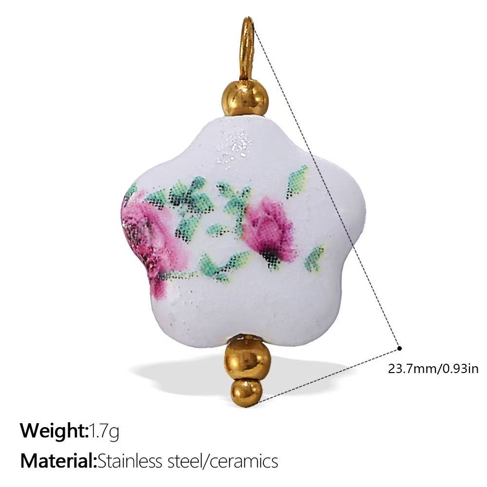 Lu's DIY Multi-Style Charm Stainless Steel Plated With 18k Gold