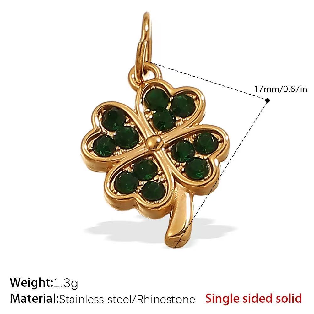Lu's DIY Multi-Style Charm Stainless Steel Plated With 18k Gold