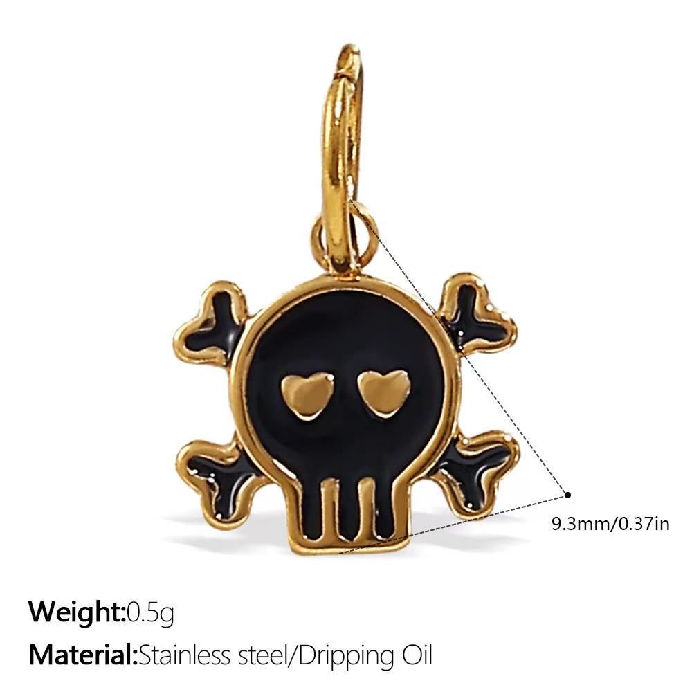 Lu's DIY Multi-Style Charm Stainless Steel Plated With 18k Gold