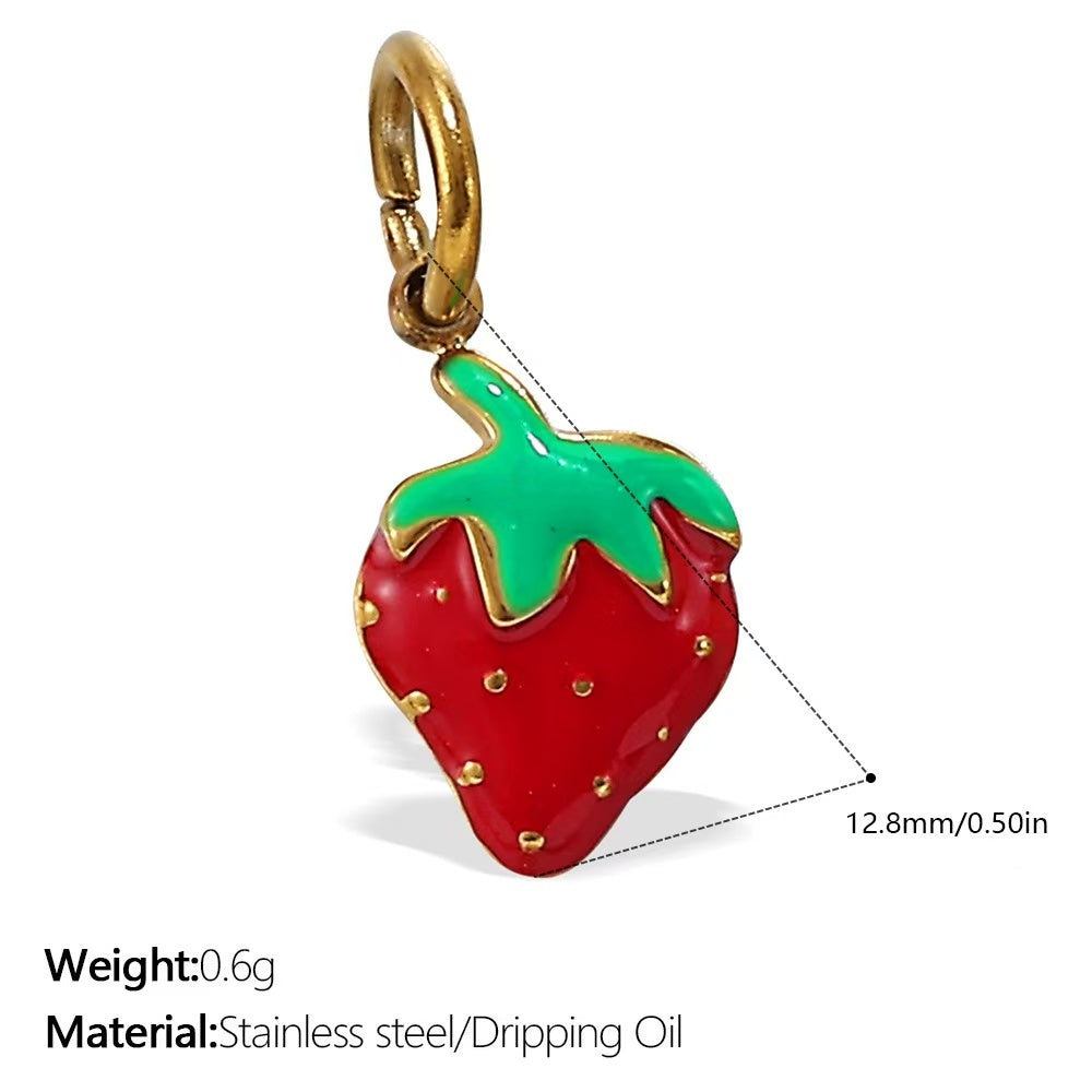Lu's DIY Multi-Style Charm Stainless Steel Plated With 18k Gold