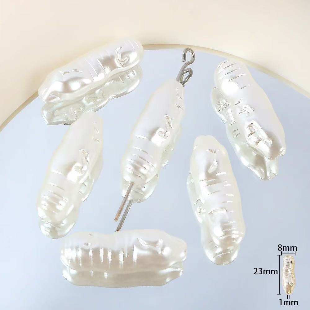 Lu's ABS Baroque Imitation Pearl Irregular Shaped Pearls