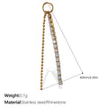 Lu's DIY Multi-Style Charm Stainless Steel Plated With 18k Gold