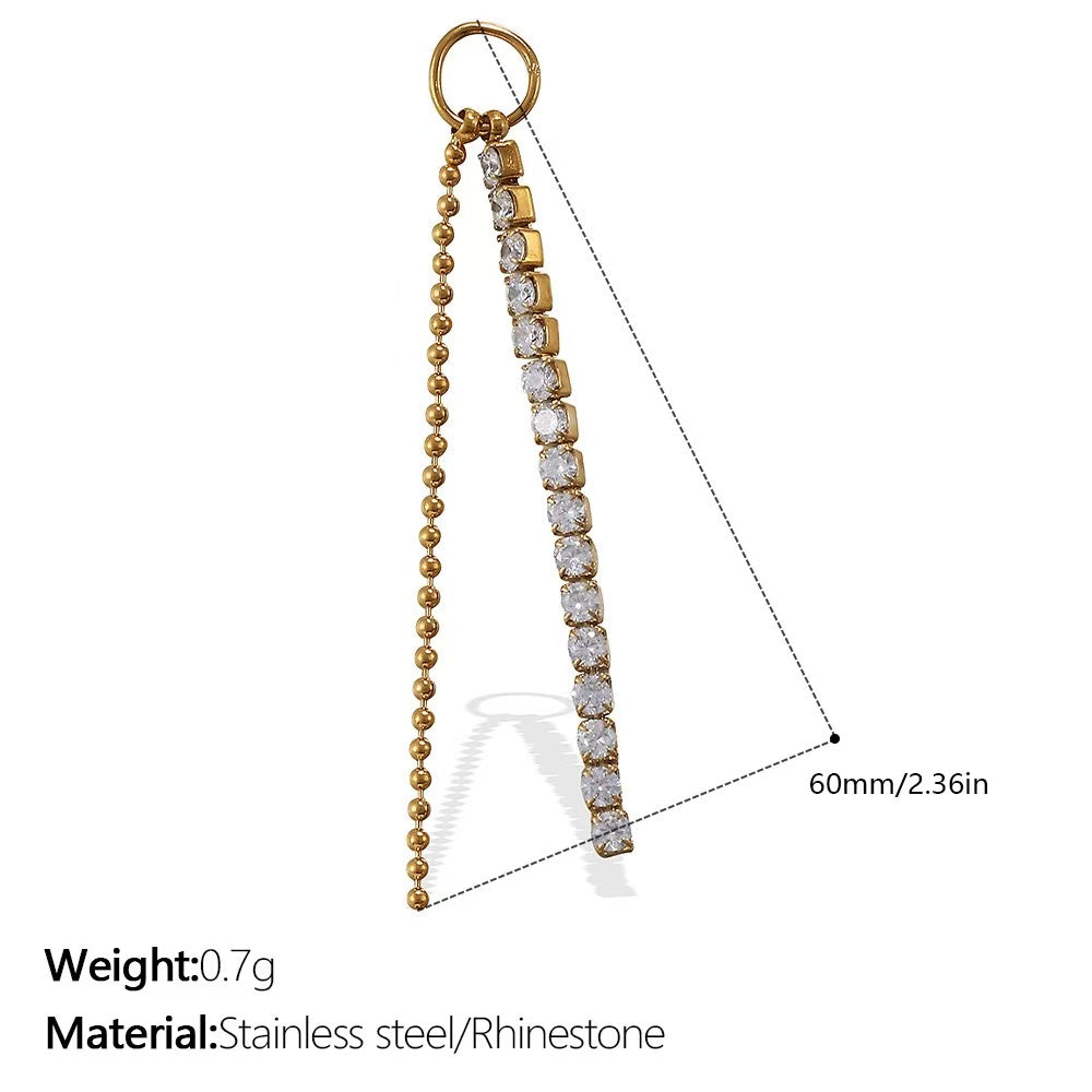Lu's DIY Multi-Style Charm Stainless Steel Plated With 18k Gold