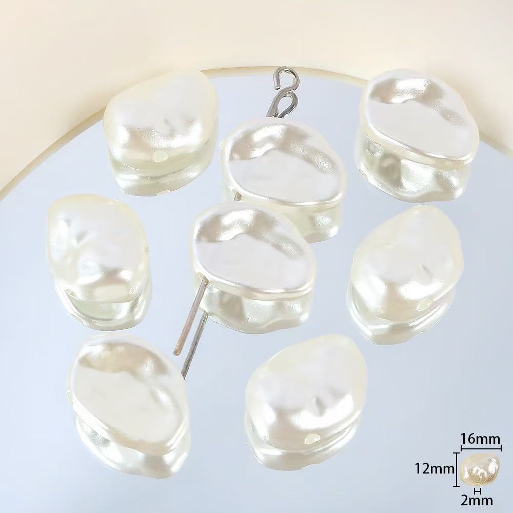 Lu's ABS Baroque Imitation Pearl Irregular Shaped Pearls