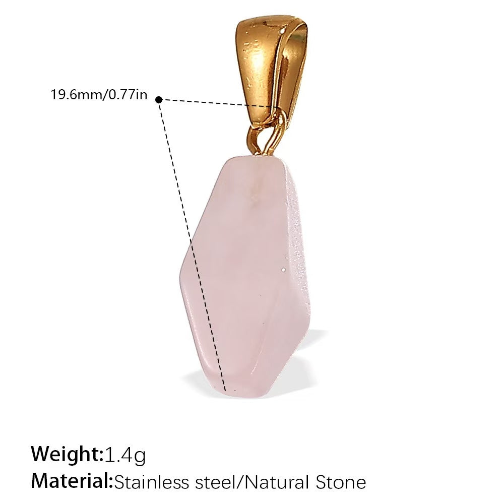Lu's DIY Multi-Style Charm Stainless Steel Plated With 18k Gold