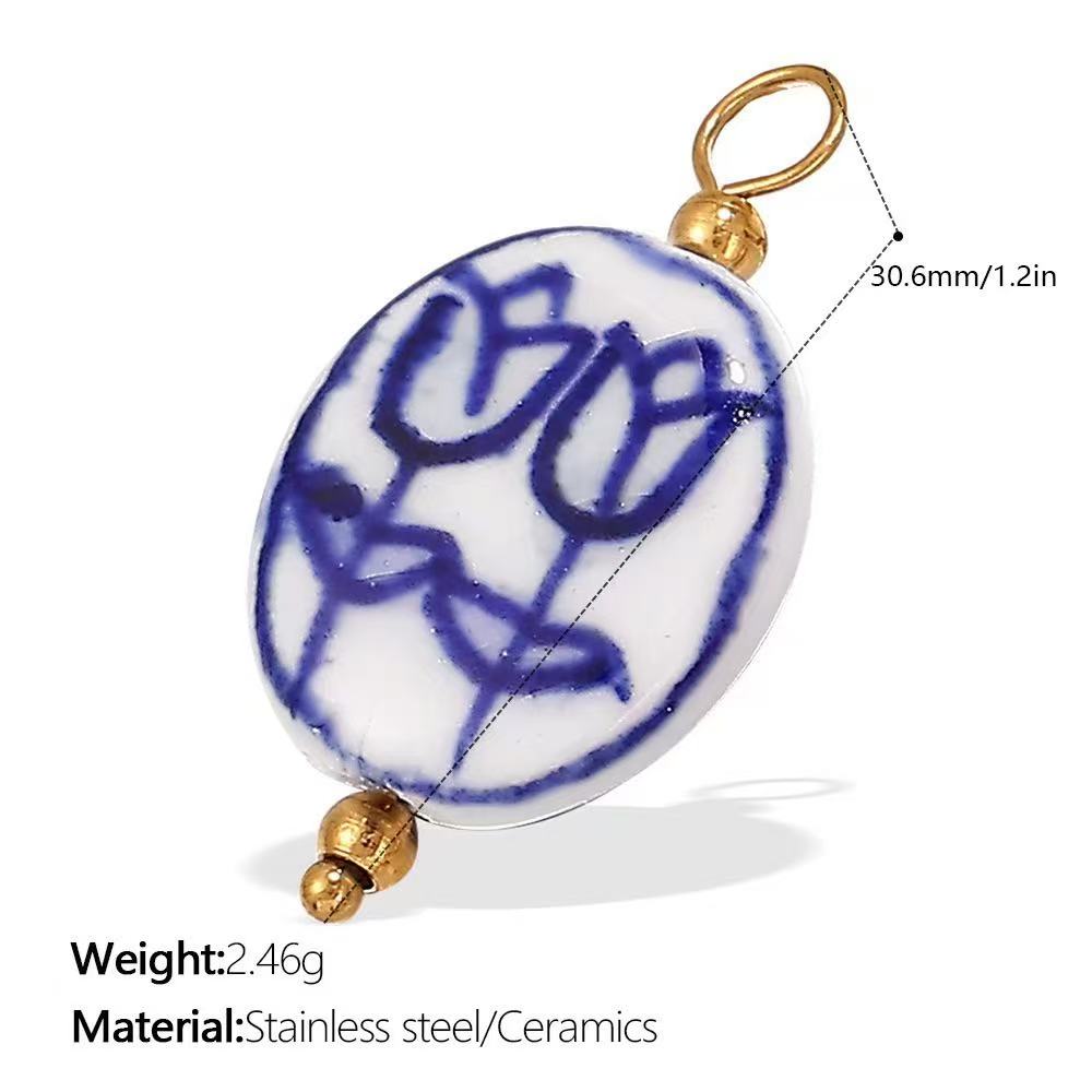 Lu's DIY Multi-Style Charm Stainless Steel Plated With 18k Gold