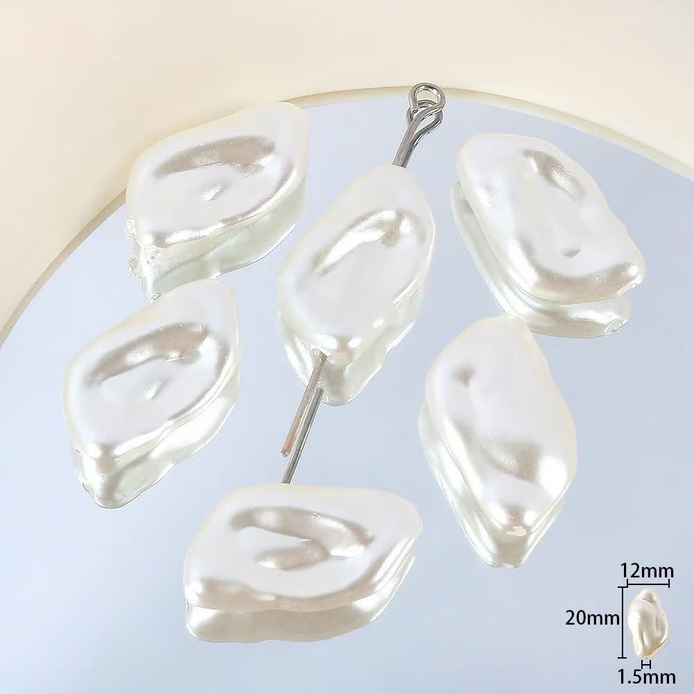 Lu's ABS Baroque Imitation Pearl Irregular Shaped Pearls