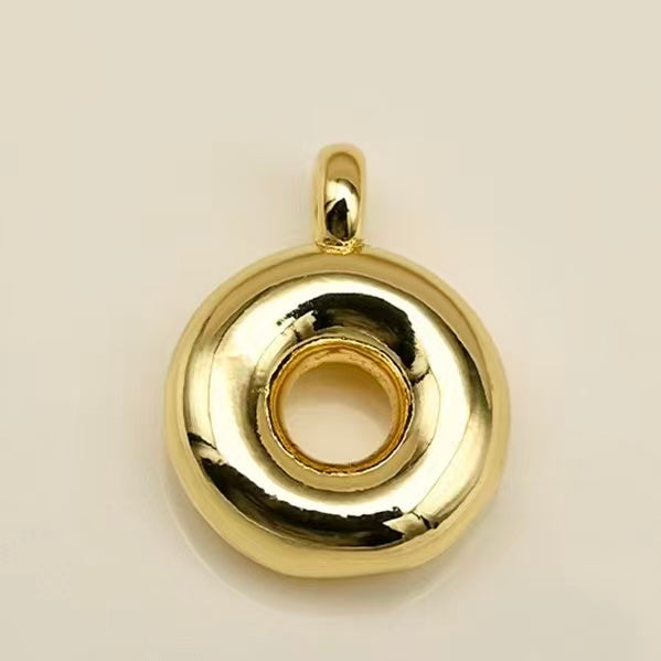 Lu's Stainless Steel A-Z Gold Color
