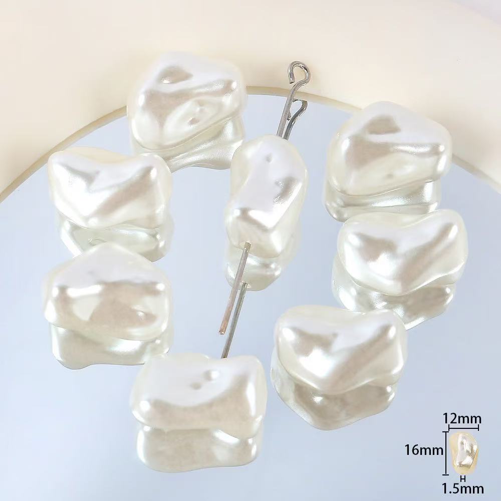 Lu's ABS Baroque Imitation Pearl Irregular Shaped Pearls